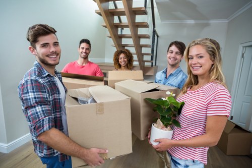 Residential and business moving van support in Ickenham