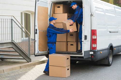 Secure Man With A Van Ickenham payment process on a protected checkout screen