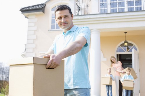 Packing and logistics for business moves in Ickenham