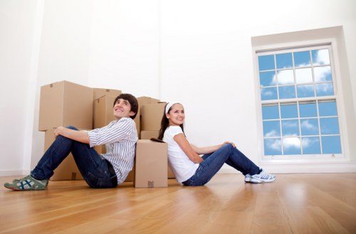 Residential moving team providing removal services in Ickenham