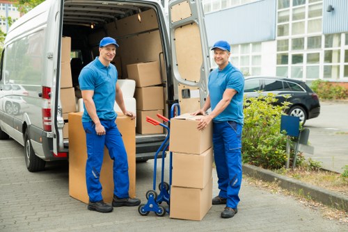 Commercial man with a van service in Ickenham for office items