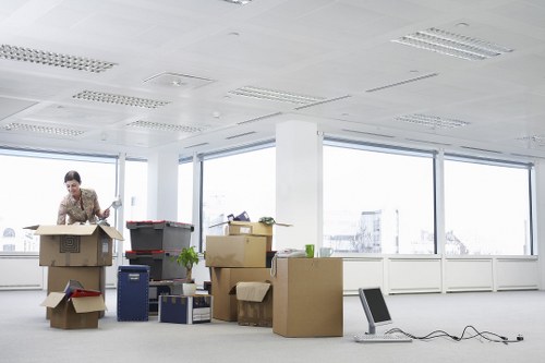 Careful furniture packing for apartment removals in Ickenham