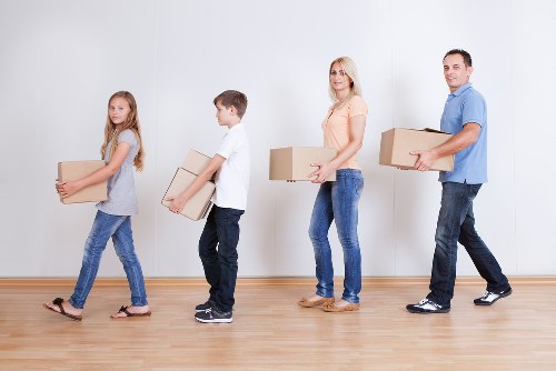 Packing fragile items safely for a house move in Ickenham