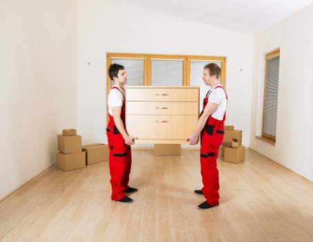 Fragile items protected during a home move